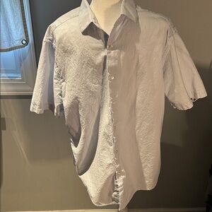 Denim & Flower Light Blue Casual Button Down Shirt